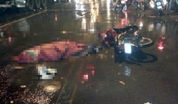 Ráo riết truy tìm xe khách có dòng chữ Samsung, cán chết người rồi bỏ trốn